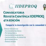 Convocatoria abierta – REVISTA CIENTÍFICA IIDEPROQ – 4.ª Edición